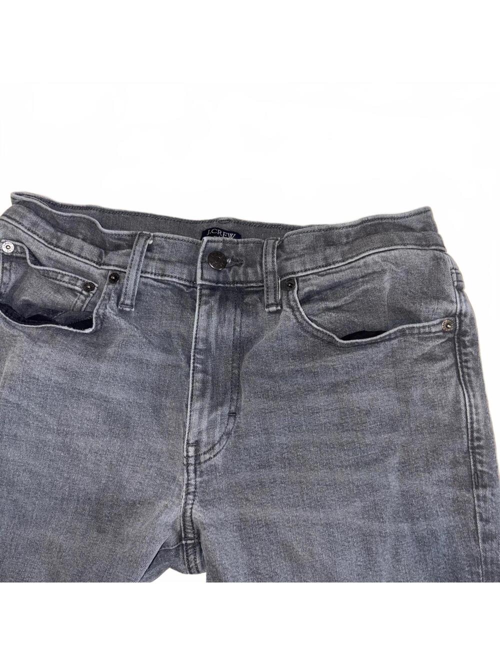 J.Crew Flex Straight Leg Gray Jeans W30 L32 Mens Denim Gray Pants J.Crew